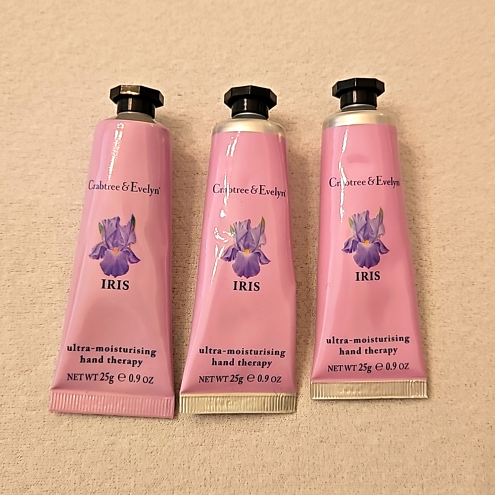 Crabtree & Evelyn 3 Iris Hand Therapies.